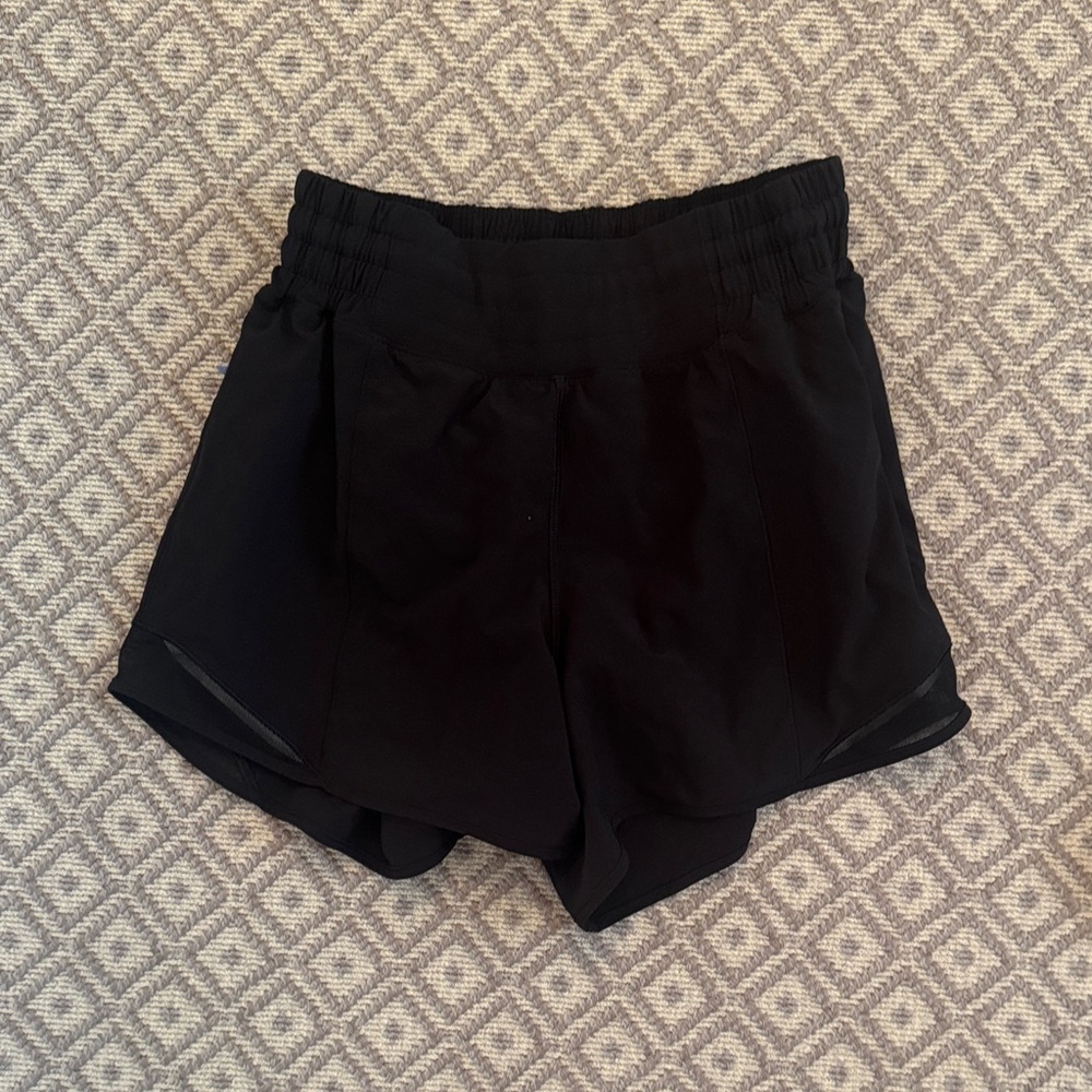 Lululemon Athletica Black Athletic Shorts